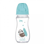 Laia kaelaga antikoolne pudel Canpol Babies EasyStart 35/222, 300 ml, sinine