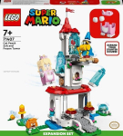 71407 LEGO&reg; Super Mario Cat Peach Suit and Frozen Tower j&auml;&auml;torni ja kassikost&uuml;&uuml;mi laienduskomplekt.