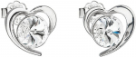 Evolution Group Swarovski valge s&uuml;damega h&otilde;bek&otilde;rvar&otilde;ngad 31259.1