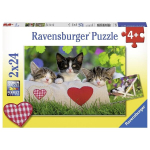 Ravensburger pusle kassid 2x24 tk