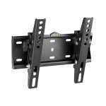 Monitori hoidja Gembird seina kinnituse WM-42T-02, toetab 23-42 tolliseid telerite, VESA 200 x 200 mm, kaalutaluvus 30 kg, seinast kaugus 53 mm