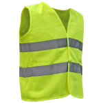 Lahti Pro Signaalvest XS 5057129, 100% pol&uuml;ester, 120 g/m&sup2;, kaks triipu, Velcro, EN 1150, CE, XS