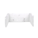 Beebivoodi kaitse Lorelli Round Ranforce Giraffe, pehme puuvill