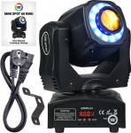 Light4me Mini Spot 60 Ringi liikuv pea Led Rgb r&otilde;ngaga