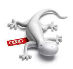 Audi Gecko &otilde;huv&auml;rskendaja &ndash; Hele hall (V&auml;rske aroom) 85H087009D Originaal