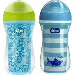 Tass Chicco Active Cup 266 ml, lekkekindel v&auml;ikelastele