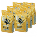 KittyClean Naturaalne Tofu Kassiliiv 6 &times; 2,5 kg &ndash; 100% looduslik ja biolagunev (t&auml;iskast)