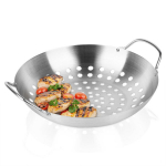 Perforeeritud grillkorv Vilde 28 cm h&otilde;be/teras