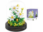 Qbi ehitusplokid "chamomile Flower in Glass Cover" (490 tk.)