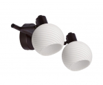 Lamp Candellux Grano pruun 2xE14 40W
