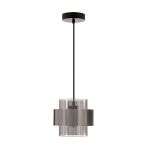 Rippvalgusti Candellux Spiega 31-47113 suitsuklaasist varjuga, E27 sokliga, 60 W