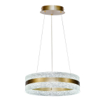 Rippvalgusti Candellux Castillo 40 kuldne LED 24W v&auml;rvimuutev