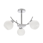 Candellux laelamp Amos, h&otilde;bedane/valge
