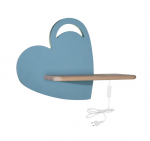 Candellux laste seinalamp Heart 21-84576, sinine/pruun