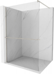 Mexen Kioto+ du&scaron;isein riiuliga Walk-in 90 x 200 cm, l&auml;bipaistev, harjatud nikkel - 800-090-121-97-00, 90 x 200 cm