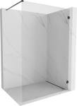 Mexen Lunar du&scaron;inurk Walk-in parem 50 x 200 cm, l&auml;bipaistev 8 mm, must - 830-050-000-70-00-P