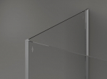 Mexen Kioto du&scaron;isein Walk-in 120 x 70 x 30 cm, must raam, kroom - 800-120-070-221-01-70-030