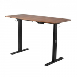 Seisev kirjutuslauaraam Elektriliselt reguleeritav 104x58x70 cm Must Teras