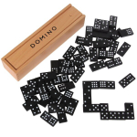 Domino m&auml;ng puidust karbis (55 detaili)