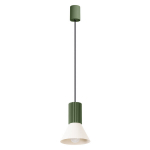 Sollux ripplamp Estria 1, liivakarva/roheline