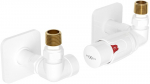 Mexen G00 termostaatiline komplekt S kattega, valge - W903-900-909-20, G 1/2"