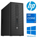 Arvuti HP 800 G1 MT i7-4770K 8GB 512GB SSD + 500GB HDD DVD W10P Renew