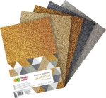 Vahtplaadid A4 5 v&auml;rvi glitter Glamour - GDD