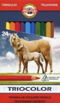 Triocolor pliiatsid 24 v&auml;rvi - Koh-I-Noor