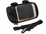 Jalgratta juhtraua kott telefonihoidikuga Rivex K196, must, veekindel, &otilde;larihmaga