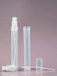 Plastikust reisipihusti parf&uuml;&uuml;mi jaoks, 10 ml, 5 tk.