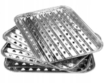 Alumiiniumist grillplaadid 4 tk. 28 x 22,5 cm