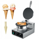 Waffle maker VEVOR HT-1A, 1230 W, h&otilde;bedane, roostevaba teras