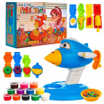 M&auml;nguvaha plastiliin pastamasin komplekt lastele 38 osa click4toys