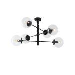 Opviq laelamp Arge - 10172, must/l&auml;bipaistev