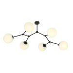 Emibig laelamp Space 6 must/opaal 1133/6