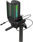 Natec | Microphone | GENESIS Radium 250 | Built-in microphone | USB Type-C | Black