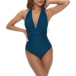 Naiste &uuml;hes t&uuml;kis monokini ujumistrikoo salendav sinine 2XL, 2XL