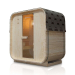 V&auml;lisaun T&uuml;nn Artsauna Nolvik M 120x128x194 cm naturaalne/must