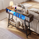 Konsoollaud 100x20x86,5 cm Pruun Ladustamine