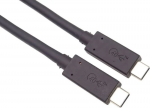 Andmes&uuml;damik &ndash; PREMIUMCORD &ndash; USB4 40Gbps &ndash; 8K@60Hz &ndash; 1,2m &ndash; USB-C, Thunderbolt 3 liitekohad
