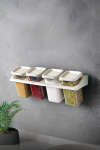 Hermia Concept toidu s&auml;ilitamise n&otilde;ude komplekt 430KSV1547, kreemjat v&auml;rvi, 4-osaline