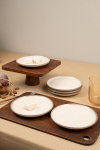 Hermia Concept tordiserveerimiskomplekt 710KTP3671, kreemjat v&auml;rvi, 6-osaline