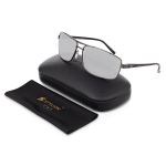 Meeste polariseeritud pilootprillid UV400 peegelklaasiga Polarzone POL-95, 14,1cm - 15cm