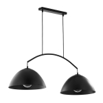 TK Lighting ripplamp Faro New Black 6008