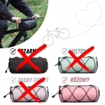 Jalgrattakott juhtraual/raamil 2,5l, roosa