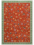 Vaip Noel 160x230 cm, punane/roheline