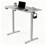 K&otilde;rgust reguleeritav laud Homestar Office Stand 120x60x72-117 cm valge
