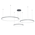 Milagro LED ripplamp Saturno Black ML0846