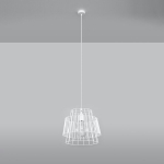 Sollux Lighting ripplamp Gate, valge