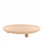 Homla puidust taldrik Bambou, pruun, 32x6 cm